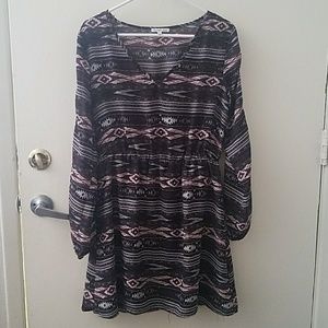 Aztec print Dress